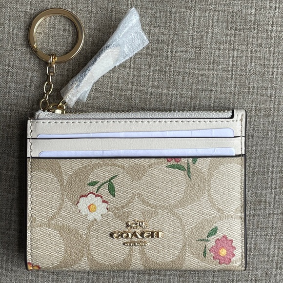 NWT！1PC COACH MINI SKINNY ID CASE（14 styles）FOR HOLIDAY GIFT - Picture 14 of 16